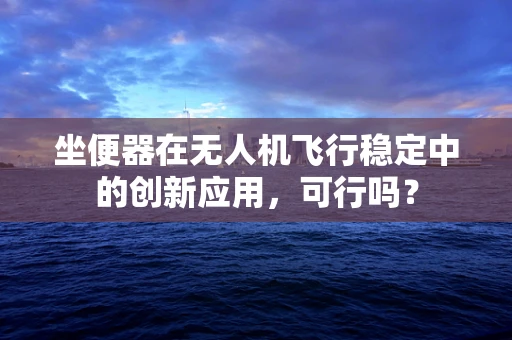 坐便器在无人机飞行稳定中的创新应用，可行吗？