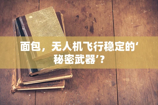 面包，无人机飞行稳定的‘秘密武器’？
