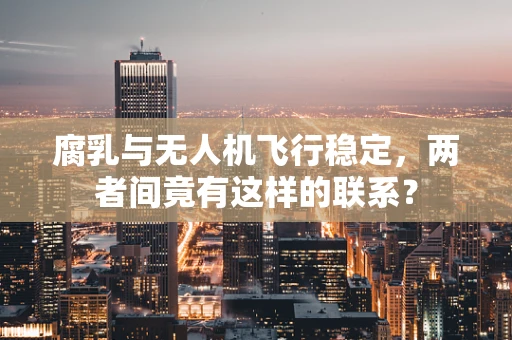 腐乳与无人机飞行稳定，两者间竟有这样的联系？