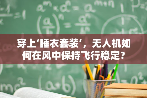 穿上‘睡衣套装’，无人机如何在风中保持飞行稳定？