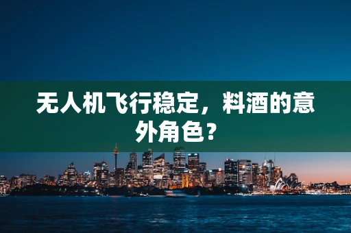 无人机飞行稳定，料酒的意外角色？