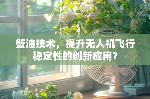蟹油技术，提升无人机飞行稳定性的创新应用？