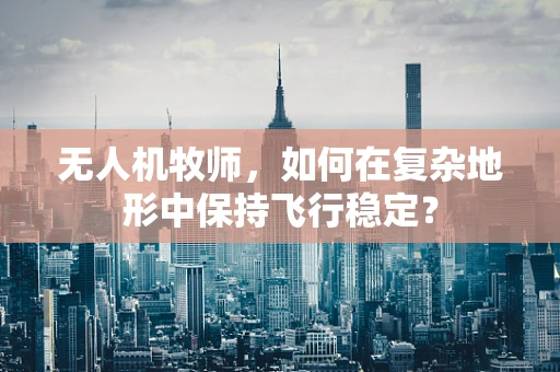 无人机牧师，如何在复杂地形中保持飞行稳定？