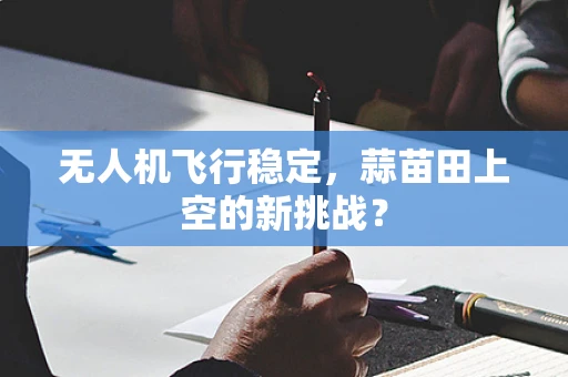 无人机飞行稳定，蒜苗田上空的新挑战？