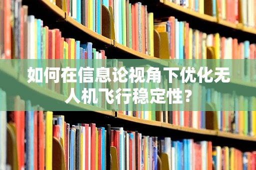 如何在信息论视角下优化无人机飞行稳定性？