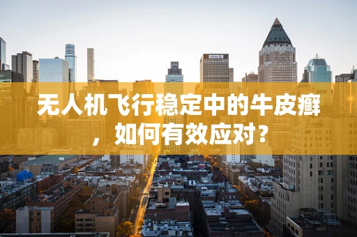 无人机飞行稳定中的牛皮癣，如何有效应对？