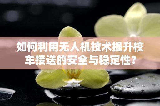 如何利用无人机技术提升校车接送的安全与稳定性？