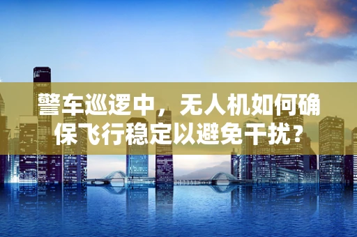 警车巡逻中，无人机如何确保飞行稳定以避免干扰？