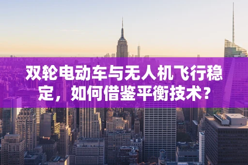 双轮电动车与无人机飞行稳定，如何借鉴平衡技术？