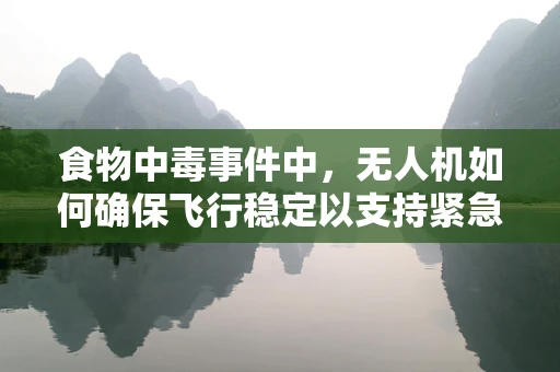 食物中毒事件中，无人机如何确保飞行稳定以支持紧急救援？