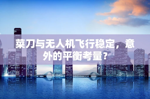菜刀与无人机飞行稳定，意外的平衡考量？