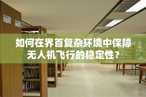 如何在界首复杂环境中保障无人机飞行的稳定性？