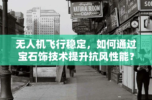无人机飞行稳定，如何通过宝石饰技术提升抗风性能？