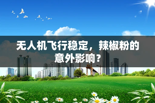 无人机飞行稳定，辣椒粉的意外影响？