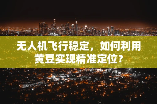 无人机飞行稳定，如何利用黄豆实现精准定位？