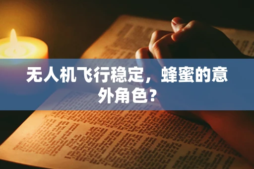 无人机飞行稳定，蜂蜜的意外角色？