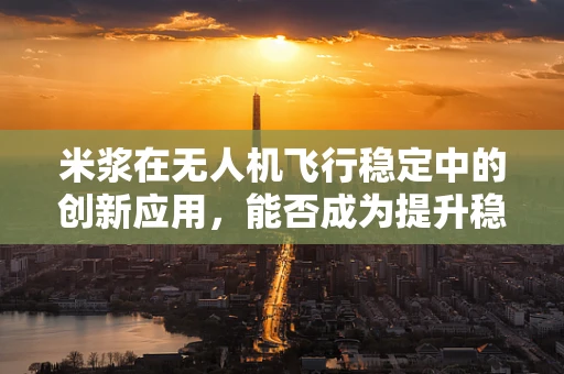 米浆在无人机飞行稳定中的创新应用，能否成为提升稳定性的新‘秘籍’？