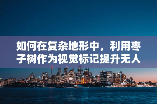 如何在复杂地形中，利用枣子树作为视觉标记提升无人机飞行稳定性？