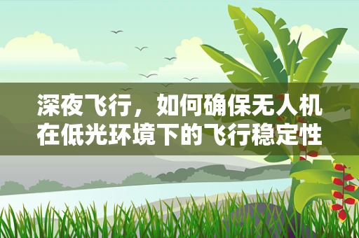 深夜飞行，如何确保无人机在低光环境下的飞行稳定性？