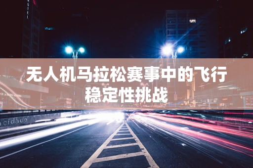 无人机马拉松赛事中的飞行稳定性挑战