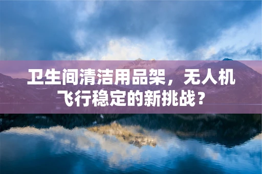 卫生间清洁用品架，无人机飞行稳定的新挑战？