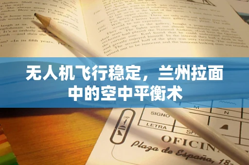 无人机飞行稳定，兰州拉面中的空中平衡术