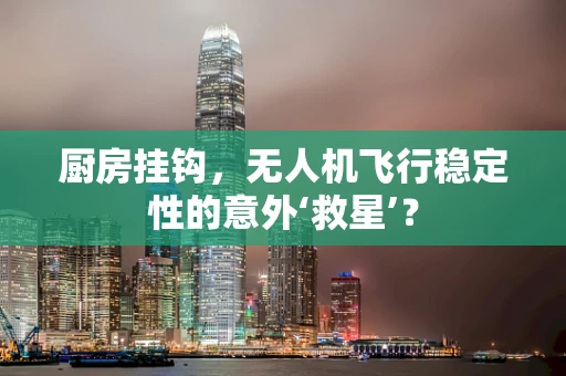 厨房挂钩，无人机飞行稳定性的意外‘救星’？