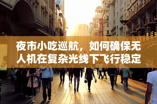 夜市小吃巡航，如何确保无人机在复杂光线下飞行稳定？