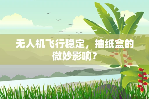无人机飞行稳定，抽纸盒的微妙影响？