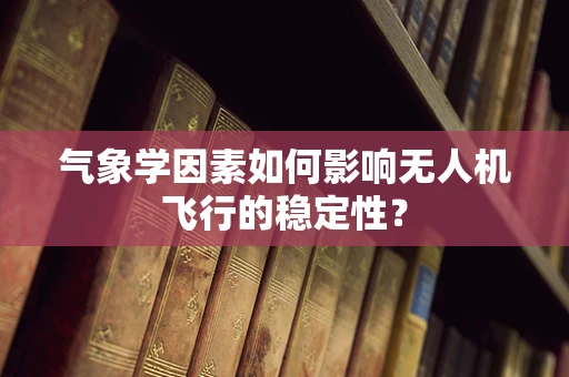 气象学因素如何影响无人机飞行的稳定性？
