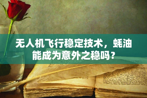 无人机飞行稳定技术，蚝油能成为意外之稳吗？