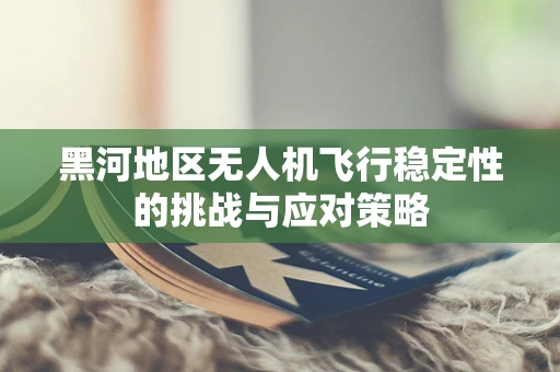 黑河地区无人机飞行稳定性的挑战与应对策略