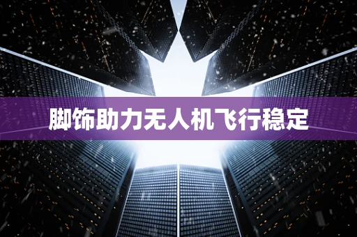 脚饰助力无人机飞行稳定