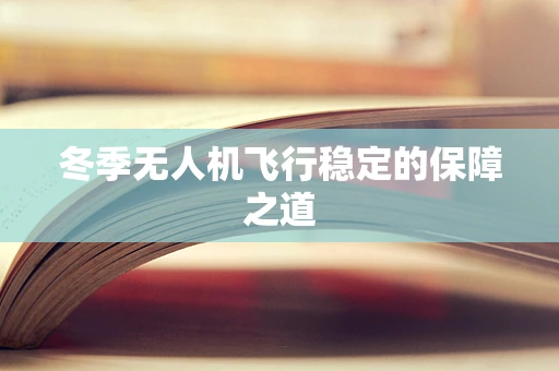 冬季无人机飞行稳定的保障之道