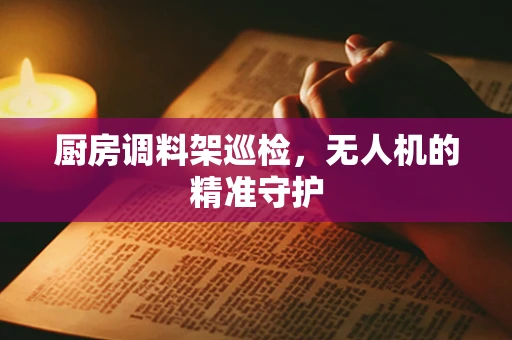 厨房调料架巡检，无人机的精准守护