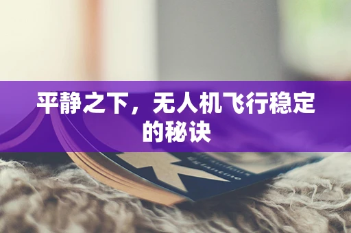 平静之下，无人机飞行稳定的秘诀