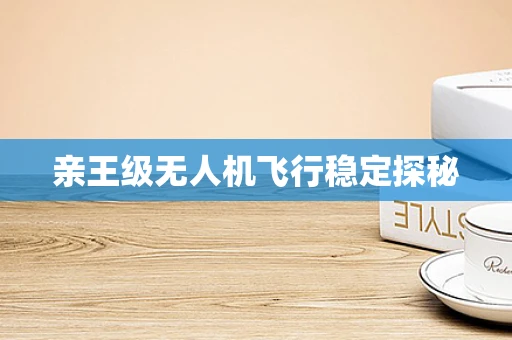 亲王级无人机飞行稳定探秘