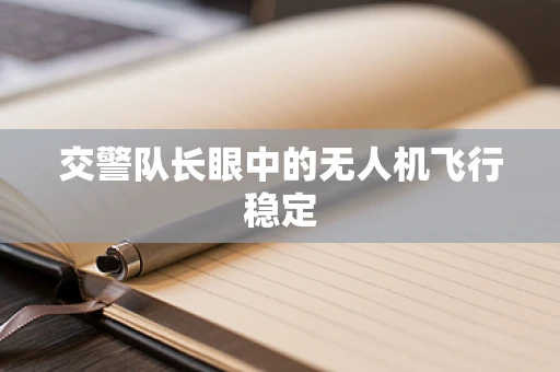 交警队长眼中的无人机飞行稳定