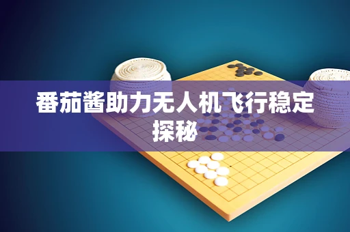 番茄酱助力无人机飞行稳定探秘