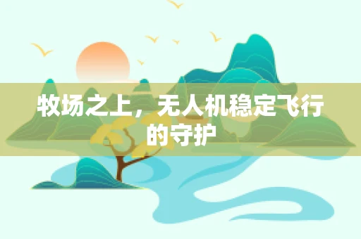 牧场之上，无人机稳定飞行的守护