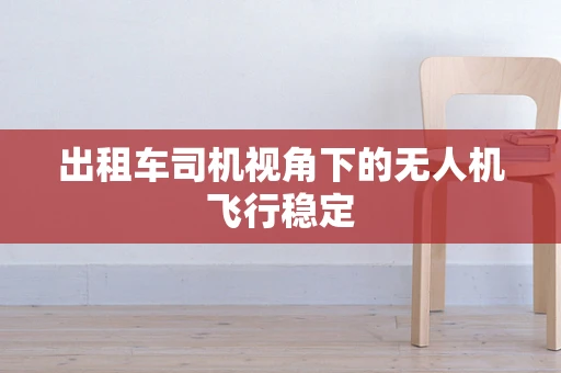 出租车司机视角下的无人机飞行稳定
