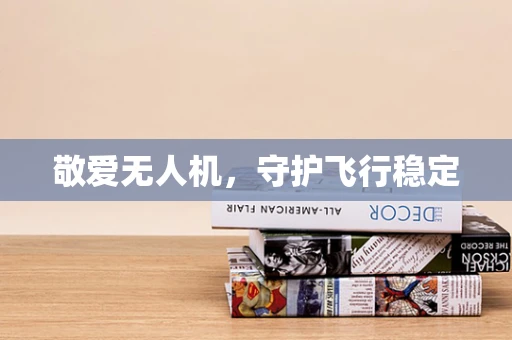 敬爱无人机，守护飞行稳定