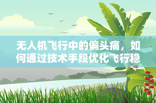 无人机飞行中的偏头痛，如何通过技术手段优化飞行稳定性？