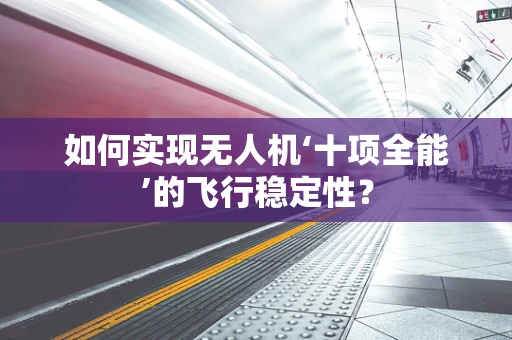 如何实现无人机‘十项全能’的飞行稳定性？