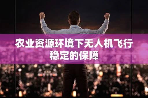 农业资源环境下无人机飞行稳定的保障