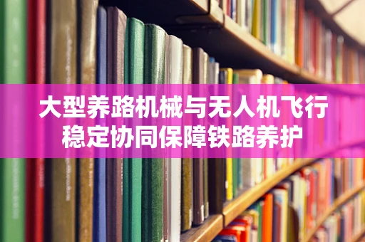 大型养路机械与无人机飞行稳定协同保障铁路养护