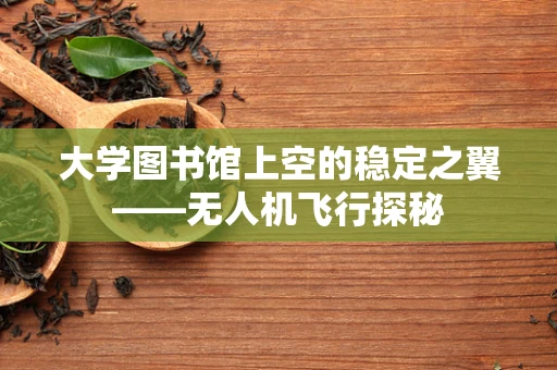 大学图书馆上空的稳定之翼——无人机飞行探秘