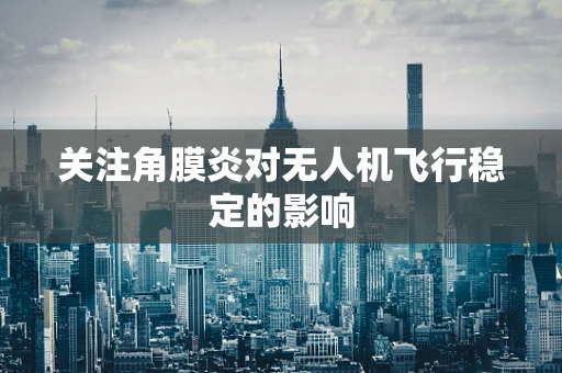 关注角膜炎对无人机飞行稳定的影响