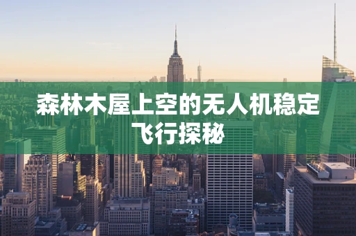 森林木屋上空的无人机稳定飞行探秘