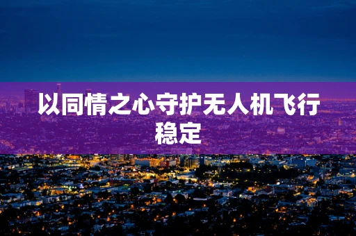 以同情之心守护无人机飞行稳定
